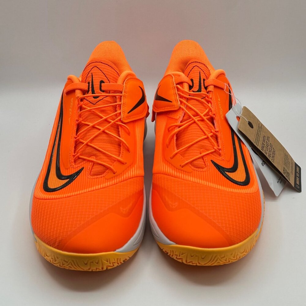 Men's Nike Precision 7 Orange White Basketball Hoopers Shoes FN0324-800 Size 12 - Picture 2 of 8